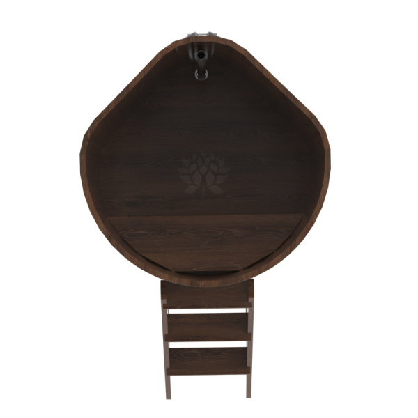 Купель угловая Bentwood из мореного дуба 1,03х1,03 Высота 1,2 м. Фото № 5