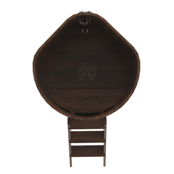 Купель угловая Bentwood из мореного дуба 1,03х1,03 Высота 1,4 м. Фото № 5