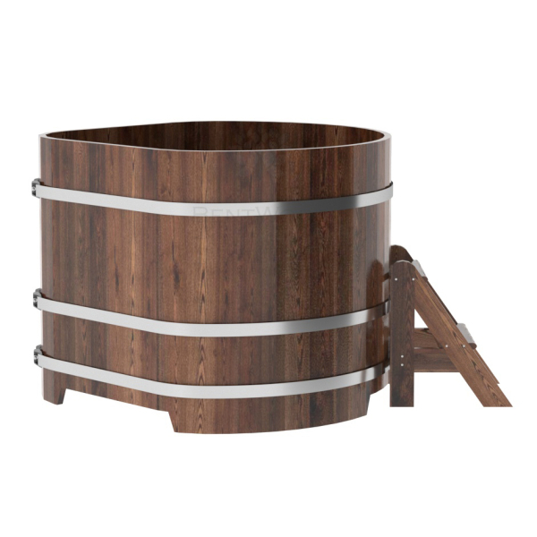 Купель угловая Bentwood из мореной лиственницы Премиум 1,19х1,19 Высота 1,0 м. Фото № 4