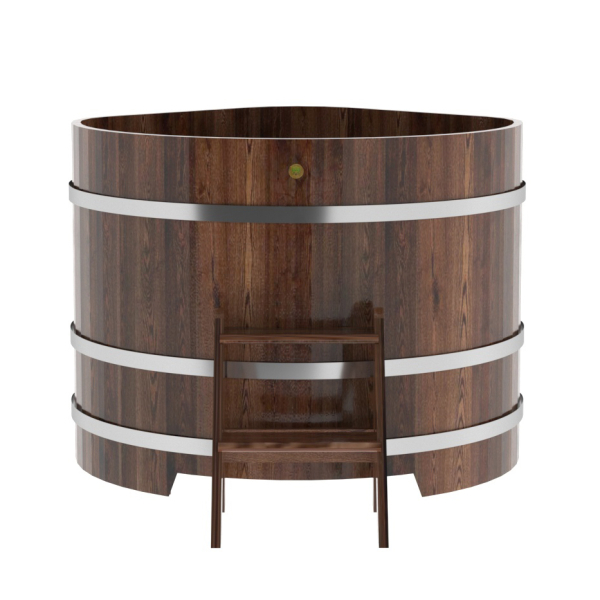 Купель угловая Bentwood из мореной лиственницы Премиум 1,19х1,19 Высота 1,0 м. Фото № 2