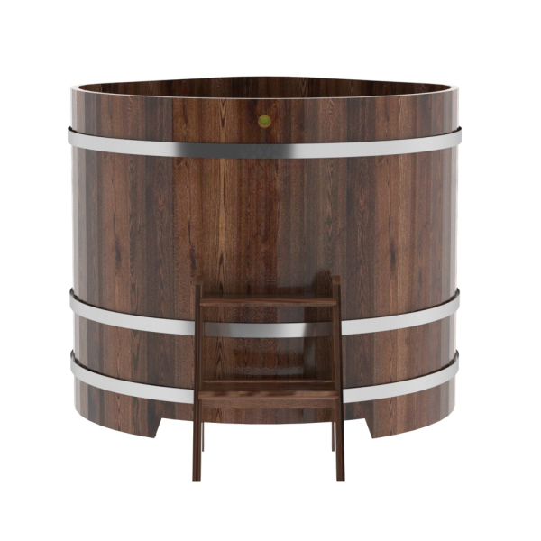 Купель угловая Bentwood из мореной лиственницы Премиум 1,19х1,19 Высота 1,1 м. Фото № 3