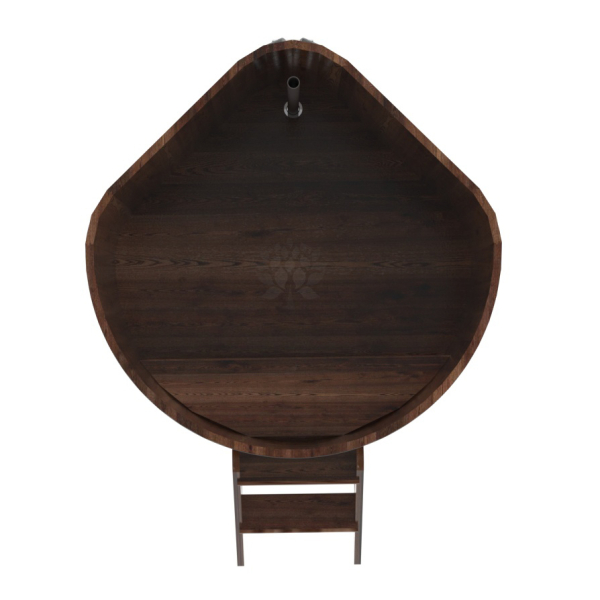 Купель угловая Bentwood из мореной лиственницы Премиум 1,19х1,19 Высота 1,1 м. Фото № 4
