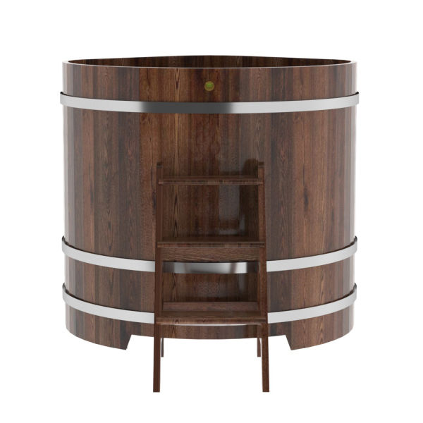 Купель угловая Bentwood из мореной лиственницы Премиум 1,19х1,19 Высота 1,2 м. Фото № 2