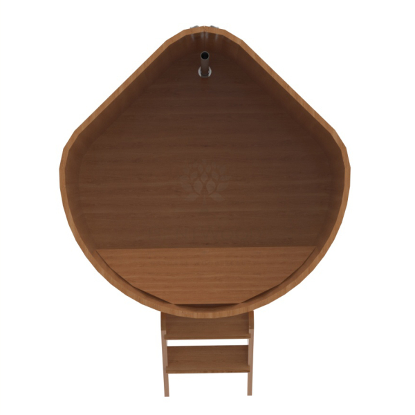 Купель угловая Bentwood из натурального дуба 1,19х1,19 Высота 1,0 м. Фото № 5