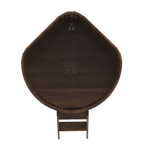 Купель угловая Bentwood из мореного дуба 1,19х1,19 Высота 1,1 м. Фото № 5