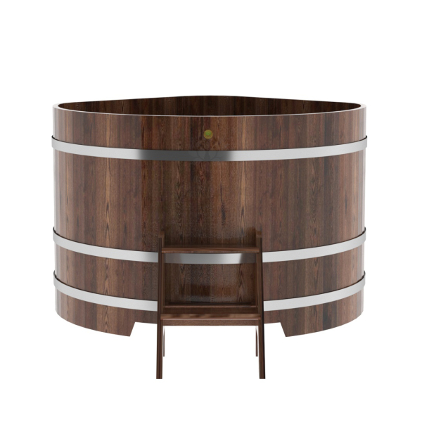 Купель угловая Bentwood из мореной лиственницы Премиум 1,37х1,37 Высота 1,0 м. Фото № 2