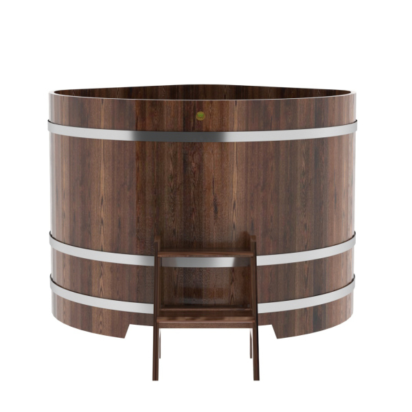 Купель угловая Bentwood из мореной лиственницы Премиум 1,37х1,37 Высота 1,1 м. Фото № 2