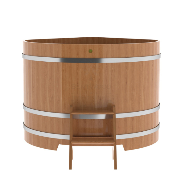 Купель угловая Bentwood из натурального дуба 1,37х1,37 Высота 1,1 м. Фото № 2