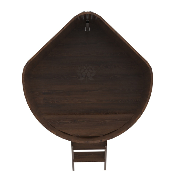 Купель угловая Bentwood из мореного дуба 1,37х1,37 Высота 1,1 м. Фото № 5