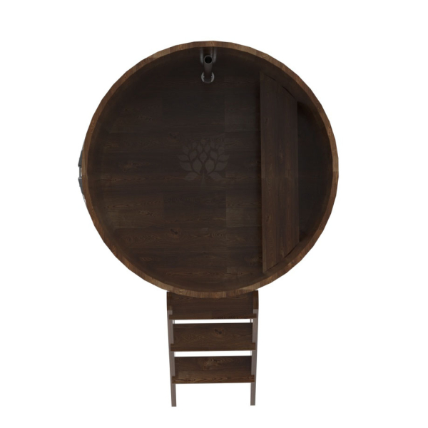 Купель Круглая Bentwood из сращенных ламелей мореной лиственницы 1,17 х 1,17 х 1,2 м. Фото № 5