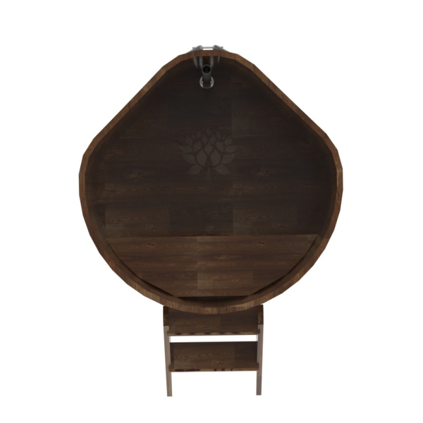 Купель угловая Bentwood из сращенных ламелей мореной лиственницы 1,03х1,03 Высота 1,0 м. Фото № 5