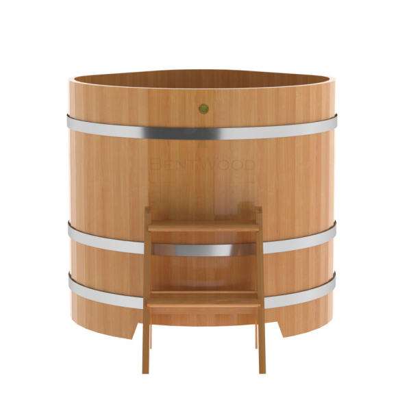 Купель угловая Bentwood из натуральной лиственницы Премиум 1,03х1,03 Высота 1,0 м. Фото № 3