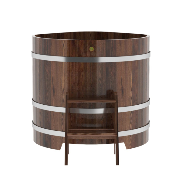 Купель угловая Bentwood из мореной лиственницы Премиум 1,03х1,03 Высота 1,0 м. Фото № 3