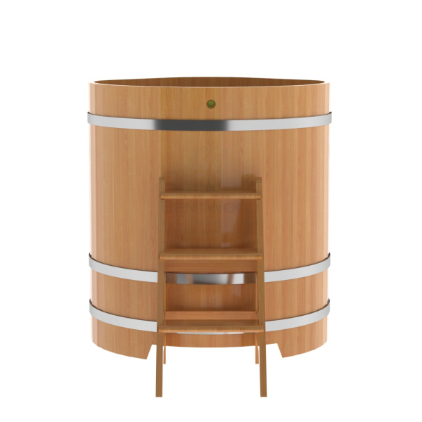 Купель угловая Bentwood из натуральной лиственницы Премиум 1,03х1,03 Высота 1,2 м. Фото № 3