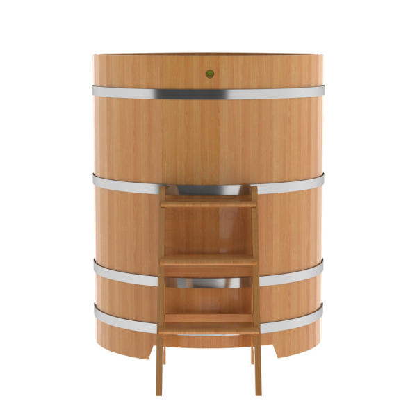 Купель угловая Bentwood из натуральной лиственницы Премиум 1,03х1,03 Высота 1,4 м. Фото № 4
