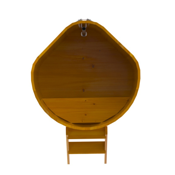 Купель Угловая Bentwood из натуральной лиственницы Рустик 1,03 х 1,03 х 1,0 м. Фото № 3