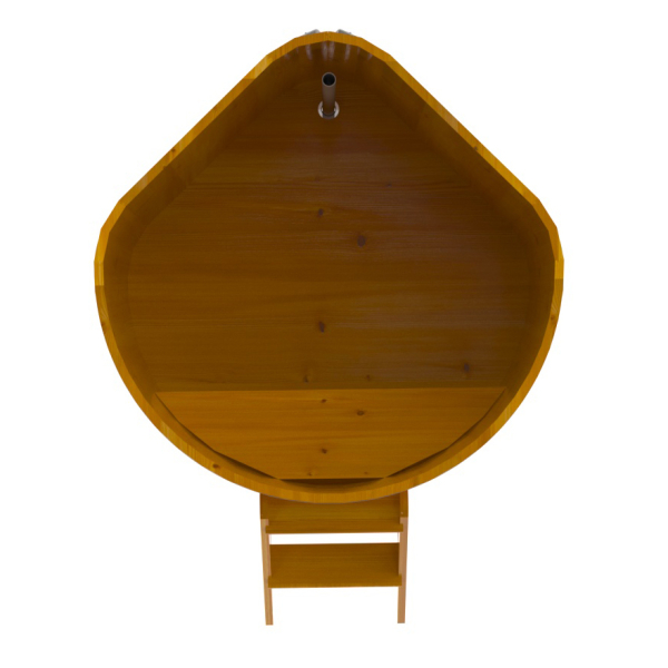 Купель Угловая Bentwood из натуральной лиственницы Рустик 1,19 х 1,19 х 1,1 м. Фото № 3