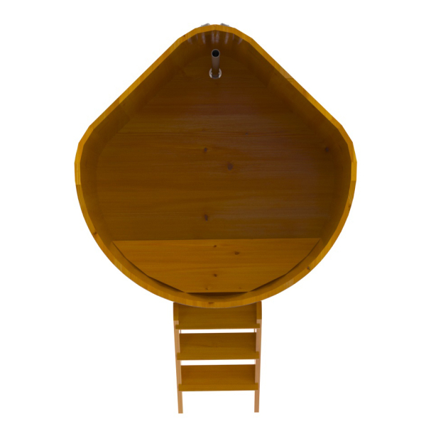 Купель Угловая Bentwood из натуральной лиственницы Рустик 1,19 х 1,19 х 1,2 м. Фото № 5