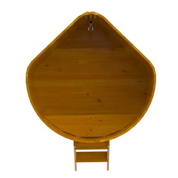 Купель Угловая Bentwood из натуральной лиственницы Рустик 1,37 х 1,37 х 1,0 м. Фото № 2