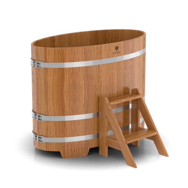 Купель Овальная Bentwood из натурального дуба 0,69 х 1,31 х 1,0 м. Фото № 1