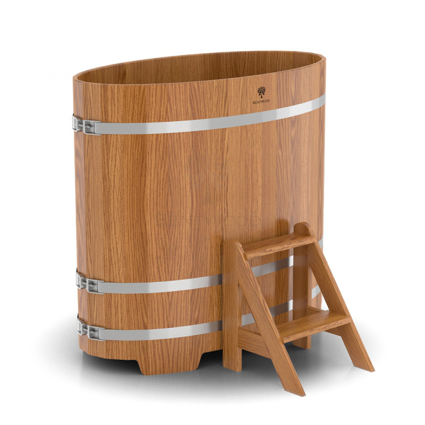 Купель Овальная Bentwood из натурального дуба 0,59 х 1,06 х 1,2 м. Фото № 1