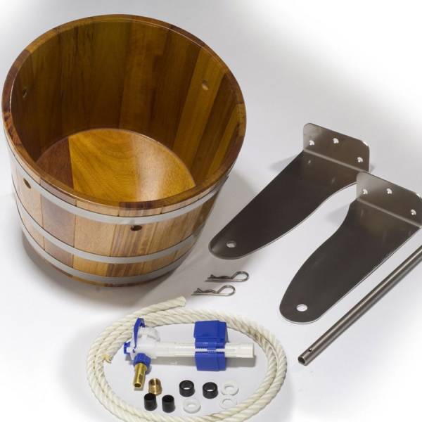 Бадья обливная Blumenberg 29л. (лиственница). Фото № 3