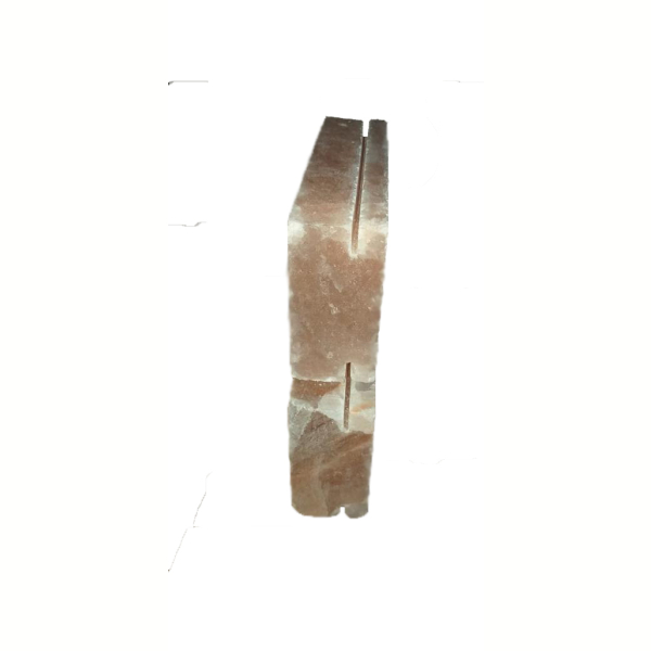 Кирпич из гималайской соли шлифованный 20x10x5 см., с пазом для монтажа. Фото № 5