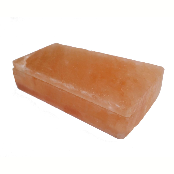 Кирпич из гималайской соли шлифованный 20x10x5 см., с пазом для монтажа. Фото № 1