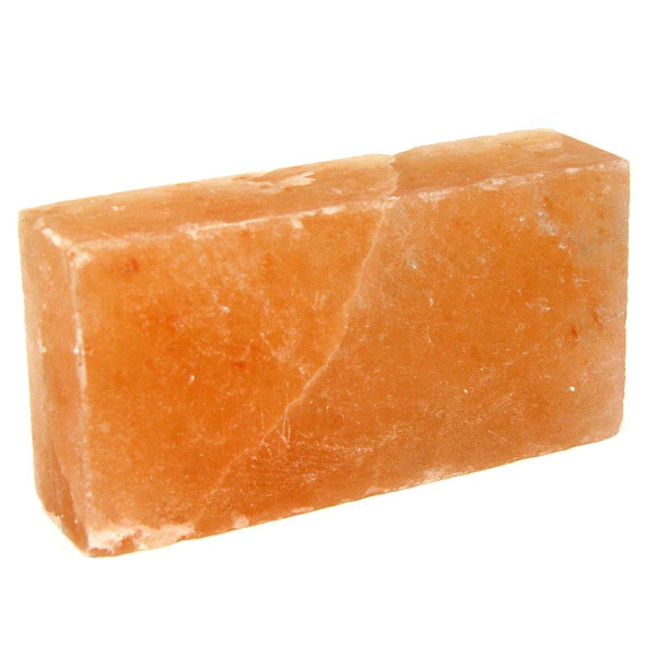 Кирпич из гималайской соли шлифованный 20x10x5 см.. Фото № 2