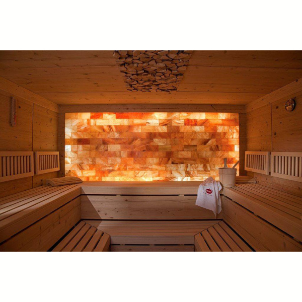 Плитка Гималайской соли шлифованная 20x10x2,5 см.. Фото № 5