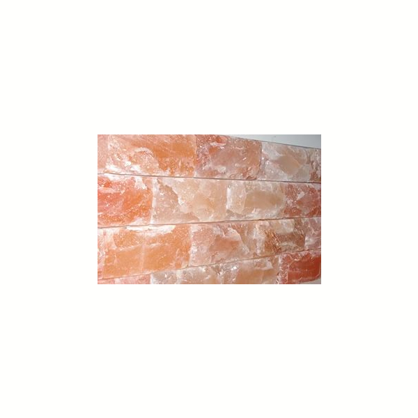 Плитка гималайской соли одна сторона фактурная 20x10x2,5 см.. Фото № 2