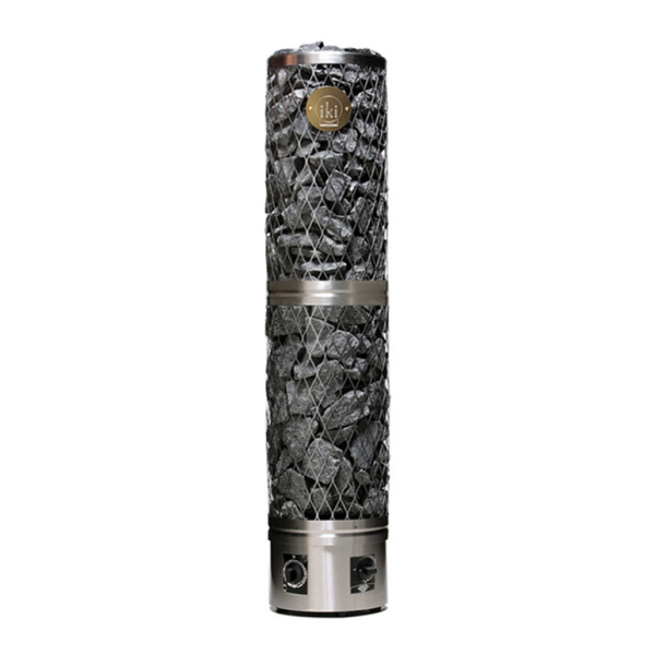 Печь для сауны IKI Pillar 4.5 кВт, встроенное управление (80 кг камней). Фото № 1