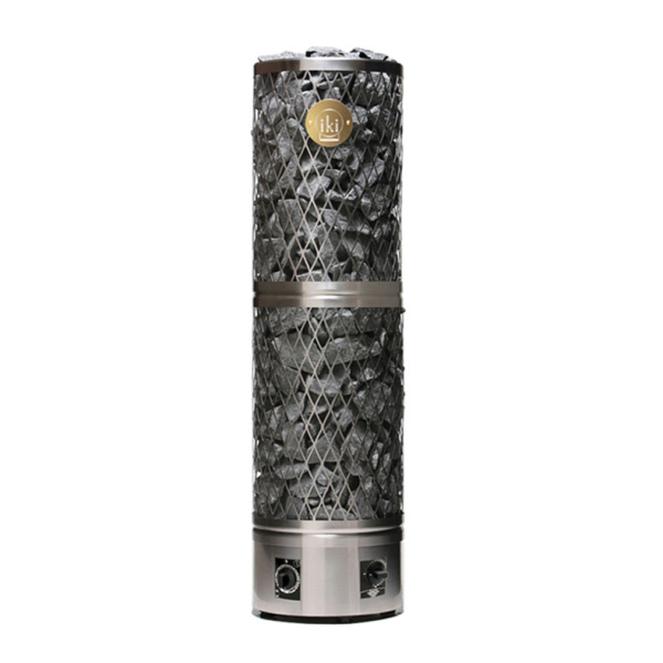 Печь для сауны IKI Pillar 9 кВт, встроенное управление (150 кг камней). Фото № 1