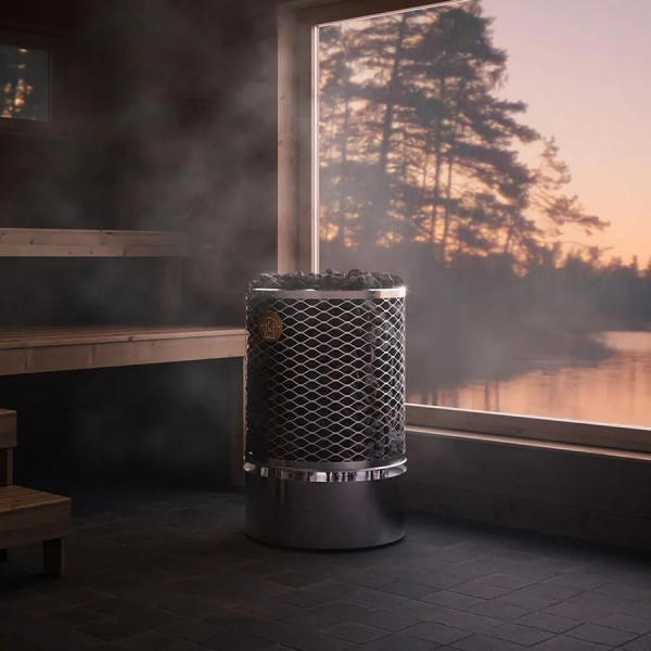 Печь для сауны IKI Pillar Pro 27 кВт (25-38 м³, 230 кг камней). Фото № 3