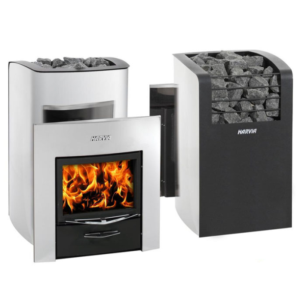 Дровяная печь для бани Harvia Classic 220 GreenflameDuo. Фото № 1