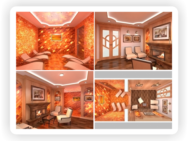3D Соляные комнаты