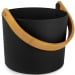 Ведро с дугообразной ручкой 5л, Black. Превью № 1
