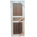 Дверной блок из осины и термоосины, глухая, с магн. защелкой. Превью № 1