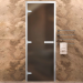 Дверь для хамам АРТА Стандарт Бронза матовая, 2000х800 мм. Превью № 2