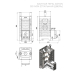 Печь для бани ASTON 20 INOX диаметр дымохода 115 мм. Превью № 4