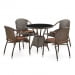 Комплект плетеной мебели T707ANS/Y480A-W53 Brown 4Pcs. Превью № 1