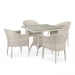 Комплект плетеной мебели из искусственного ротанга T190B/Y350A-W85-90x90 Latte 4Pcs. Превью № 1