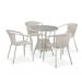 Комплект плетеной мебели из искусственного ротанга T705ANT/Y137C-W85 4Pcs Latte. Превью № 1
