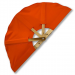 Веер-опахало для для бани и сауны SW Hot Steam размер S, оранжевый. Превью № 1