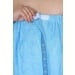Набор для сауны махровый женский (парео, чалма, рукавица), голубой, 54-60. Превью № 6