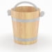 Ведро для бани BentWood кедр натуральный 12л. Превью № 3