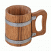 Кружка дубовая 0,5л. Превью № 1