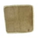 Коврик для бани из натуральной овчины 40х40 см, бежевый. Превью № 1