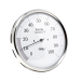 Гигрометр для сауны Fischer в корпусе из нержавеющей стали. Превью № 2