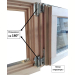 Окно DeLuxe Ольха, 50х60 см. Превью № 4